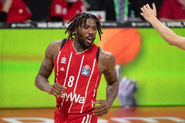 Jalen Reynolds 8 (FC Bayern), FC Bayern Basketball vs. Giessen 46ers, BBL, 13.12.2020 Muenchen Bayern Deutschland