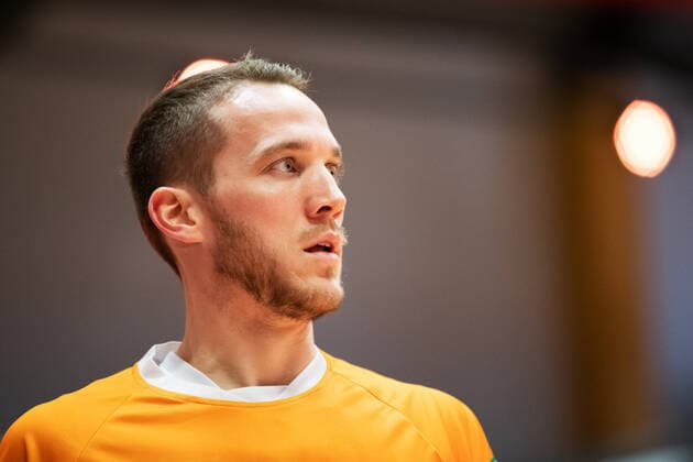 BARMER 2. Basketball Bundesliga ProA 11. Spieltag Saison 2020 2021 am 13.12.2020 Science City Jena vs ROSTOCK SEAWOLVES Brad Loesing (Rostock), Portrait Sparkassen Arena Jena
