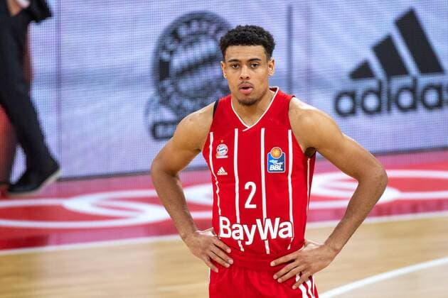 !Wade Baldwin 2 (FC Bayern), FC Bayern Basketball vs. Giessen 46ers, BBL, 13.12.2020 Muenchen Bayern Deutschland