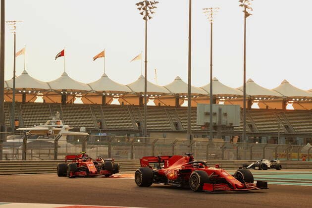 Motorsports: FIA Formula One World Championship, WM, Weltmeisterschaft 2020, Grand Prix of Abu Dhabi, 5 Sebastian Vettel (GER, Scuderia Ferrari Mission Winnow), Abu Dhabi United Arab Emirates