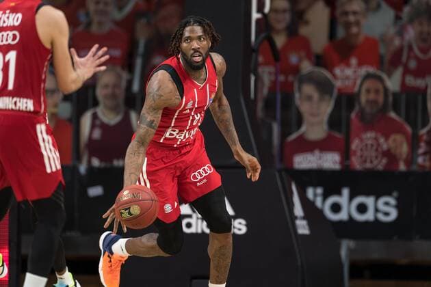 Basketball, BBL, 20201213, FC Bayern München - Giessen 46ers Im Bild Jalen REYNOLDS (FC Bayern München, 8). München Audi Dome Bayern Deutschland Copyright: Passion2Press.dex xMarkusxFischerx