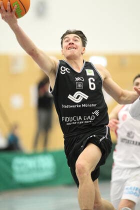 ProB BARMER 2. Basketball Bundesliga, Gruppe Nord, 9. Spieltag, ETV Hamburg - WWU Baskets Münster (72:105), JASPER GÜNTHER (Münster). Eimsbüttel Hamburg