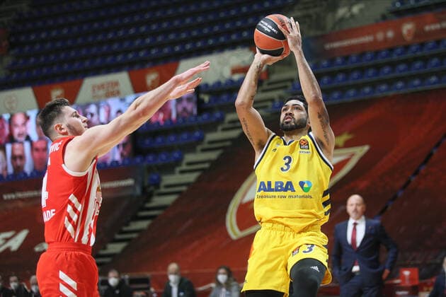 Jayson Granger Alba Berlin während Euroleague Spiel gegen Crvena zvezda, Aleksandar Nikolic arena, Belgrad 15.12.2020 MarkoxMetlas 