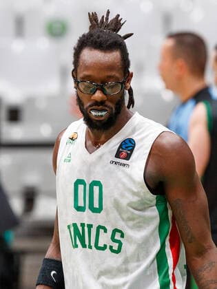 December 15, 2020, Badalona, Spain: John Brown of UNICS Kazan during the 7 days Eurocup match between Club Joventut Badalona and UNICS Kazan at Pabellon Olimpico de Badalona in Barcelona, Spain. Badalona Spain - ZUMAd159 20201215_zia_d159_035 Copyright: xDavidxRamirezx