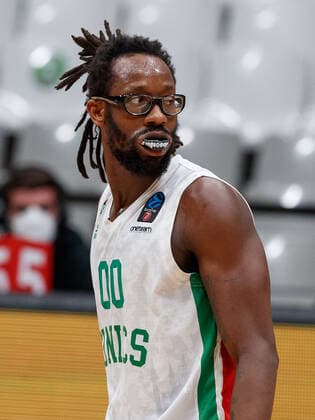 December 15, 2020, Badalona, Spain: John Brown of UNICS Kazan during the 7 days Eurocup match between Club Joventut Badalona and UNICS Kazan at Pabellon Olimpico de Badalona in Barcelona, Spain. Badalona Spain - ZUMAd159 20201215_zia_d159_048 Copyright: xDavidxRamirezx