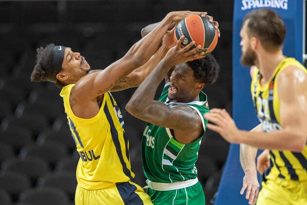 2020-12-17 Kaunas Lithuania. Basketball team Zalgiris Kaunas plays vs Fenerbahce Istanbul Euroleague game at Zalgiris arena in Kaunas on Thursday 17 of December 2020. NIGEL HAYES. Kaunas Lithuania  Copyright: xKarolisxKavolelisx euroleague basketball