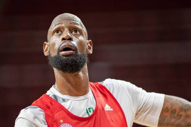 James Gist 21 (FC Bayern), Warmup, FC Bayern Basketball vs. Baskonia Vitoria-Gasteiz, Basketball, Euroleague, 18.12.2020 Muenchen Bayern Deutschland
