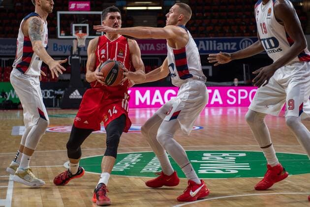 Nihad Djedovic 14 (FC Bayern), FC Bayern Basketball vs. Baskonia Vitoria-Gasteiz, Basketball, Euroleague, 18.12.2020 Muenchen Bayern Deutschland