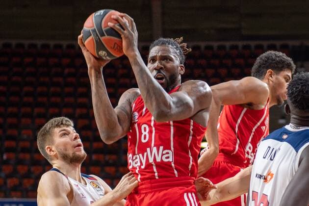 Jalen Reynolds 8 (FC Bayern), FC Bayern Basketball vs. Baskonia Vitoria-Gasteiz, Basketball, Euroleague, 18.12.2020 Muenchen Bayern Deutschland