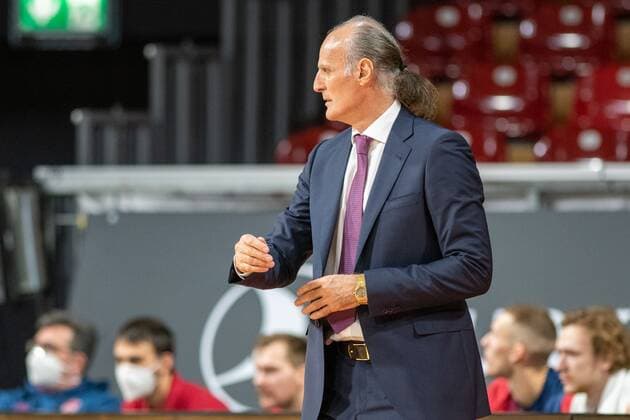 Head Coach Dusko Ivanovic (Baskonia Vitoria-Gasteiz), FC Bayern Basketball vs. Baskonia Vitoria-Gasteiz, Basketball, Euroleague, 18.12.2020 Muenchen Bayern Deutschland