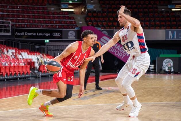 Wade Baldwin 2 (FC Bayern), FC Bayern Basketball vs. Baskonia Vitoria-Gasteiz, Basketball, Euroleague, 18.12.2020 Muenchen Bayern Deutschland