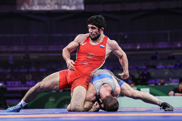 Bilder des Jahres 2020, Sport 12 Dezember Sport Bilder des Tages Individual Wrestling World Cup Dauren KURUGLIEV (RUS) df. Zbigniew Mateusz BARANOWSKI (POL) *** Individual Wrestling World Cup Dauren KURUGLIEV RUS df Zbigniew Mateusz BARANOWSKI POL