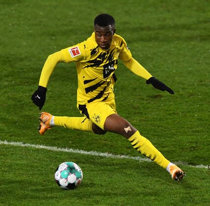 Fussball, Herren, Saison 2020 2021, 1. Bundesliga (13. Spieltag), 1. FC Union Berlin - Borussia Dortmund, Youssoufa Moukoko (Borussia Dortmund), 18.12. 2020,