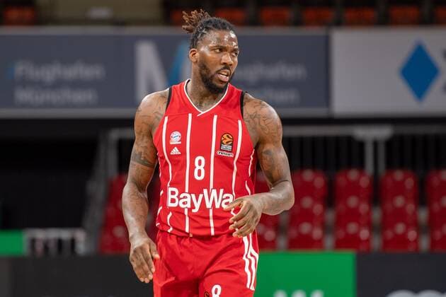 Jalen Reynolds 8 (FC Bayern), FC Bayern Basketball vs. Baskonia Vitoria-Gasteiz, Basketball, Euroleague, 18.12.2020 Muenchen Bayern Deutschland
