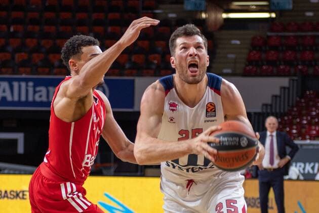 Alec Peters 25 (Baskonia Vitoria-Gasteiz), FC Bayern Basketball vs. Baskonia Vitoria-Gasteiz, Basketball, Euroleague, 18.12.2020 Muenchen Bayern Deutschland