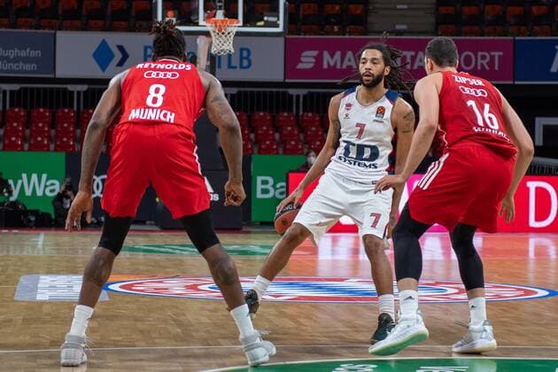 Pierria Henry 7 (Baskonia Vitoria-Gasteiz), FC Bayern Basketball vs. Baskonia Vitoria-Gasteiz, Basketball, Euroleague, 18.12.2020 Muenchen Bayern Deutschland