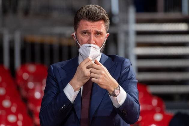 FCBB Geschaeftsfuehrer Marco Pesic (FC Bayern), FC Bayern Basketball vs. Baskonia Vitoria-Gasteiz, Basketball, Euroleague, 18.12.2020 Muenchen Bayern Deutschland