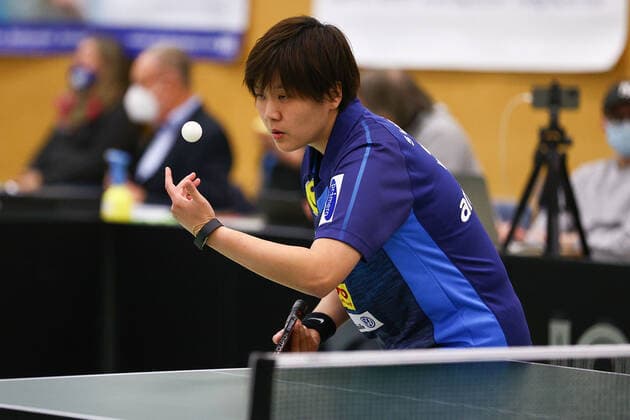 despor 19.12.2020 Tischtennis Damen 1.BL TSV Langstadt - SV Böblingen emspor, emonline, oespor, v.l., Mitsuki Yoshida (SV Böblingen Tischtennis Damen 1.Bundesliga) Foto: Joaquim Ferreira