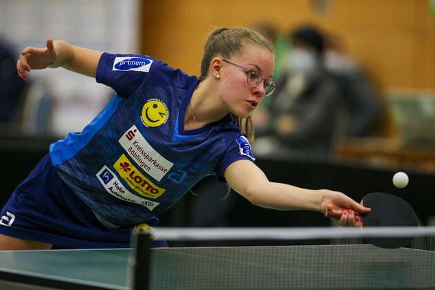 despor 19.12.2020 Tischtennis Damen 1.BL TSV Langstadt - SV Böblingen emspor, emonline, oespor, v.l., Annett Kaufmann (SV Böblingen Tischtennis Damen 1.Bundesliga) Foto: Joaquim Ferreira