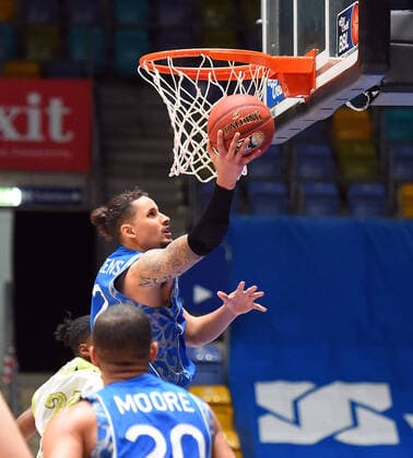 19.12.2020, xhbx, Basketball BBL Bundesliga, Frankfurt Skyliners - medi Bayreuth emspor, v.l. Michael Kessens (Fraport Skyliners Frankfurt) (DFL DFB REGULATIONS PROHIBIT ANY USE OF PHOTOGRAPHS as IMAGE SEQUENCES and or QUASI-VIDEO) Frankfurt am Main