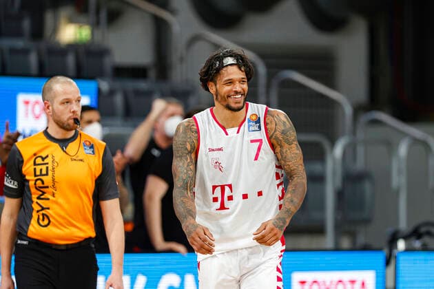 07 Chris Babb (Telekom Baskets Bonn) Brose Bamberg - Telekom Baskets Bonn - easyCredit-BBL - Basketball Bundesliga - Basketball Saison 2020 21 - 7. Spieltag, 19.12.2020 Bamberg, Brose Arena ASV-Autoren-Nummer: 4026335 Copyright: DanielxLöb
