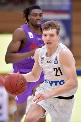 Justus Hollatz (Hamburg Towers) am Ball, GER, Basketball, Bundesliga, BBL, BG Goettingen - Hamburg Towers, 20.12.2020, Basketball, Bundesliga, BBL, BG Goettingen -Hamburg Towers, 20.12.2020 Goettingen Copyright: xSippel xEibner-Pressefotox EP_rsl
