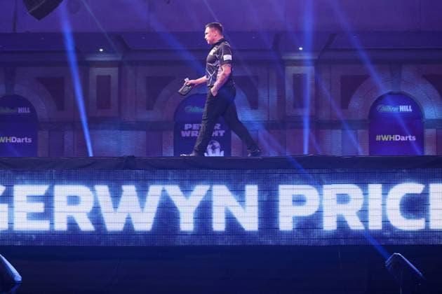 William Hill World Darts Championship 21 12 2020. Gerwyn Price walks in during the William Hill World Darts Championship at Alexandra Palace, London, United Kingdom on 21 December 2020. Editorial use only , Copyright: xNigelxKeenex PSI-11379-0071
