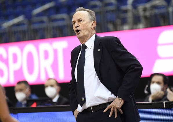 Basketball Berlin 19.12.2020 Saison 2020 2021 easyCredit BBL 1. Bundesliga BBL Alba Berlin vs ratiopharm Ulm Cheftrainer Aito Garcia Reneses (ALB)