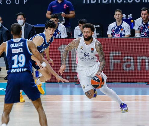 MATCH Jornada 16 Euroleague Masculino Madrid Real Madrid vs Alba Berlin Jeff Taylor Madrid Madrid Spain Baloncesto Copyright: xAlbaxPachecox