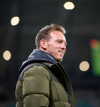 Leipzigs Trainer Julian Nagelsmann 8. Dezember 2020: Leipzig, Red Bull Arena: Fussball UEFA Champions League, 6. Spieltag: RB Leipzig - Manchester United, ManU 3:2 RB Leipzig - Manchester United