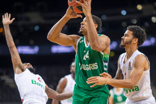 2020-12-23 Kaunas Lithuania. Basketball team Zalgiris Kaunas plays vs Bayern Munich Euroleague game at Zalgiris arena in Kaunas on Wednesday 23 of December 2020. AUGUSTINE RUBIT. kaunas Lithuania  Copyright: xKarolisxKavolelisx Euroleague basketball