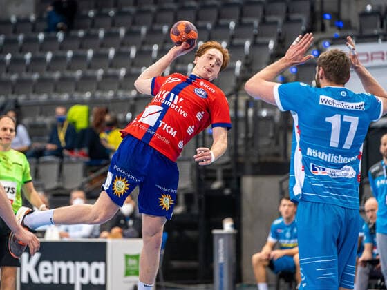 Lukas Stutzke (Bergischer HC, 39), TVB Stuttgart vs. Bergischer HC, 1. Bundesliga, Handball, Herren, 26.12.2020 TVB Stuttgart vs. Bergischer HC, 1. Bundesliga, Handball, Herren, 26.12.2020 Stuttgart Copyright: xEibner-Pressefotox EP_mst