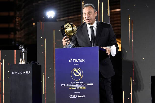Foto Fabio Ferrari - LaPresse 27 Dicembre 2020 Dubai ( Emirati Arabi ) Dubai Globe Soccer Award 2020 - Dodicesima Edizione. Nella foto: Top Title Winners in the Middle East AL Ahly photo Fabio Ferrari - LaPresse December 27, 20720 Dubai (Unated Arab Emirate) Sport Dubai Globe Soccer Award 2020 - 12th Edition. In the pic: Top Title Winners in the Middle East AL Ahly  Copyright: xFabioxFerrari LaPressex