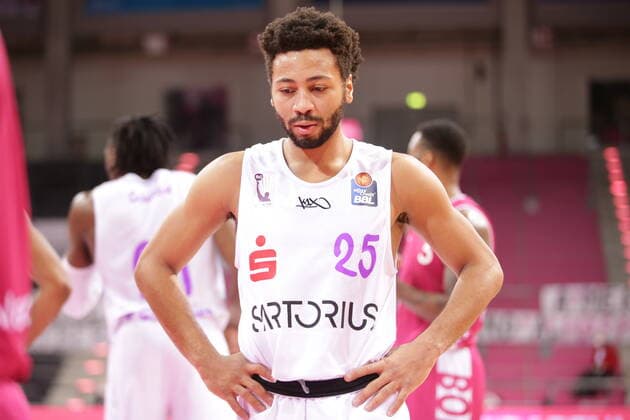 Telekom Baskets Bonn vs. Galen Robinson Jr. BG Göttingen easyCredit BBL 1. Bundesliga , Saison 2020 2021 , 9. Spieltag