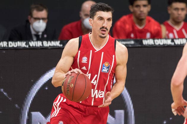 Basketball, BBL, 20201227, FC Bayern München - brose Bamberg Im Bild Nihad DJEDOVIC (FC Bayern München, 14). München Audi Dome Bayern Deutschland Copyright: Passion2Press.dex xMarkusxFischerx