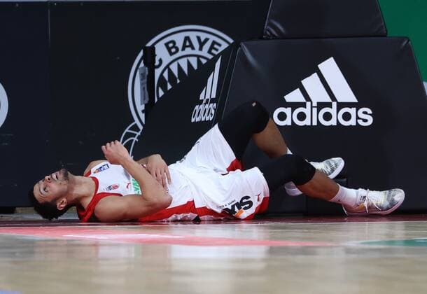 Dominic LOCKHART ( 3, BA). Basketball, FC Bayern - Bamberg, Bundesliga, Saison 2020-2021, am 27.12.2020 in Muenchen, A U D I D O M E, Deutschland. Quelle Copyright Credit : Oryk HAIST