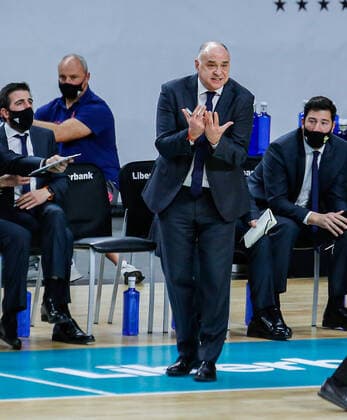 MATCH Jornada 16 Liga Endesa ACB Masculino Madrid Real Madrid vs FC Barcelona, Barca Barca Pablo Laso Madrid Madrid Spain Baloncesto Copyright: xAlbaxPachecox