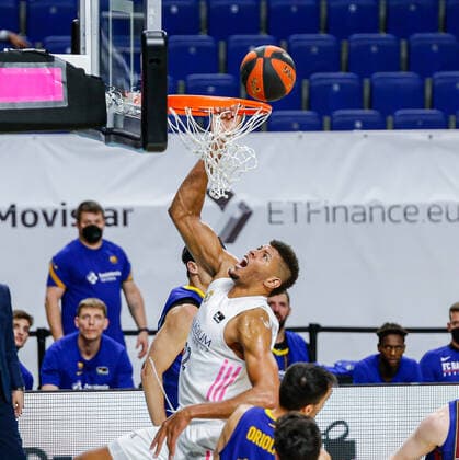 MATCH Jornada 16 Liga Endesa ACB Masculino Madrid Real Madrid vs FC Barcelona, Barca Barca Edy Tavares Madrid Madrid Spain Baloncesto Copyright: xAlbaxPachecox
