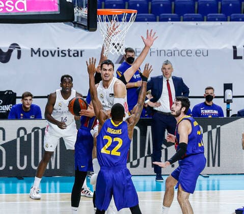 MATCH Jornada 16 Liga Endesa ACB Masculino Madrid Real Madrid vs FC Barcelona, Barca Barca Alberto Abalde Madrid Madrid Spain Baloncesto Copyright: xAlbaxPachecox