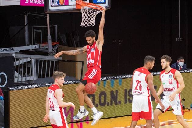 Nick Weiler-Babb 0 (FC Bayern), FC Bayern Basketball vs. Brose Bamberg, BBL, 27.12.2020 Muenchen Bayern Deutschland