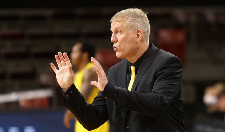 Ludwigsburg , Basketball easyCredit BBL Bundesliga , MHP RIESEN Ludwigsburg vs. Hamburg Towers , John Patrick ( Trainer Riesen )