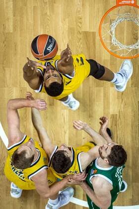 Basketball Berlin 29.12.2020 Saison 2020 2021 Euroleague Regular Season Round 17 Alba Berlin vs Zalgiris Kaunas Johannes Thiemann (Alba Berlin, No.32)