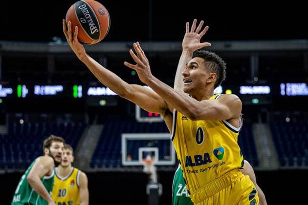 Basketball Berlin 29.12.2020 Saison 2020 2021 Euroleague Regular Season Round 17 Alba Berlin vs Zalgiris Kaunas Maodo Lo (Alba Berlin, No.00)