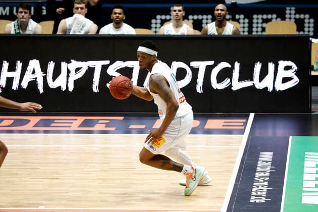 30.12.2020, easyCredit Basketball Bundesliga, BBL, Saison 2020 2021, Herren, Chemnitz Niners - Syntainics MBC Kyndahl Hill, Syntainics MBC Chemnitz Messe Chemnitz Sachsen Germany
