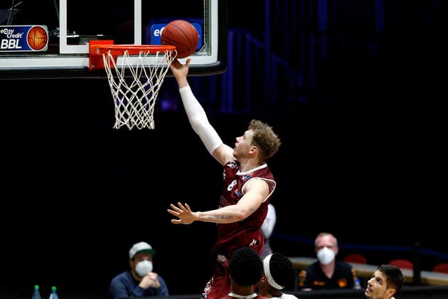 30.12.2020, easyCredit Basketball Bundesliga, BBL, Saison 2020 2021, Herren, Chemnitz Niners - Syntainics MBC Jan Niklas Wimberg, Niners Chemnitz Chemnitz Messe Chemnitz Sachsen Germany
