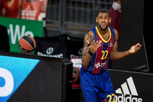 Turkish Airlines EuroLeague; FC Bayern Basketball - FC Barcelona, Barca 30.12.2020 Cory Higgins (FC Barcelona, 22) Turkish Airlines EuroLeague; FC Bayern Basketball - FC Barcelona; Audi Dome, Muenchen (Bayern) Copyright: xBEAUTIFULxSPORTS Wunderlx