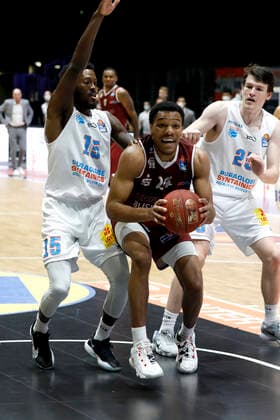 30.12.2020, easyCredit Basketball Bundesliga, BBL, Saison 2020 2021, Herren, Chemnitz Niners - Syntainics MBC George King, Niners Chemnitz Chemnitz Messe Chemnitz Sachsen Germany