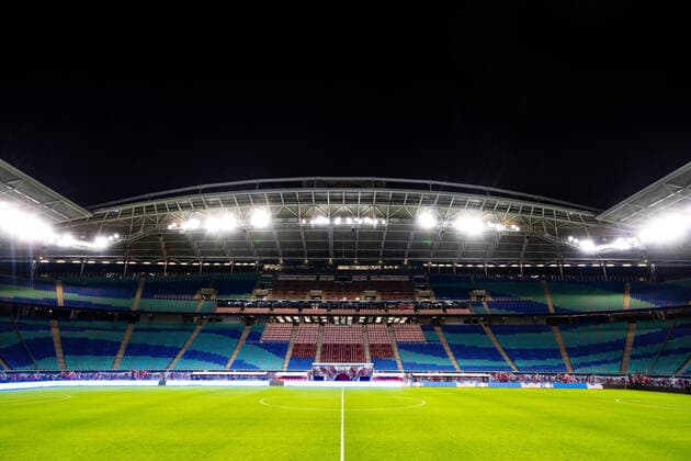 Red Bull Arena ohne Zuschauer waehrend der Saison 2020-2021 (13. Spieltag) in der 1. Bundesliga (Herren) zwischen RB Leipzig und 1. FC Köln in der Red Bull Arena am 19. December 2020 in Leipzig, Sachsen, Deutschland (DFL and DFB REGULATIONS PROHIBIT ANY USE OF PHOTOGRAPHS as IMAGE SEQUENCES and or QUASI-VIDEO)