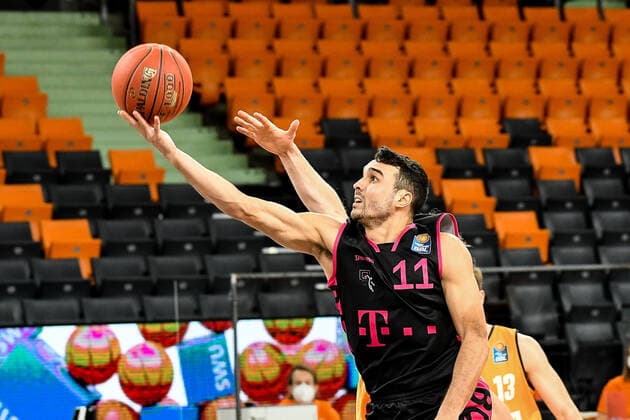 GER, BBL, ratiopharm ulm vs Telekom Baskets Bonn 02.01.2021, ratiopharm arena, Neu-Ulm, GER, BBL, ratiopharm ulm vs Telekom Baskets Bonn, im Bild Anthona DiLeo (Bonn, 11)