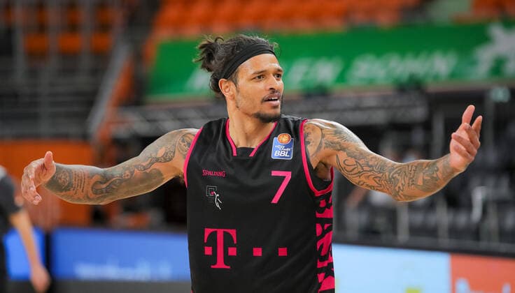 Chris Babb (Bonn) ratiopharm Ulm vs. Telekom Baskets Bonn, Basketball, easyCredit BBL Bundesliga, 11. Spieltag, 02.01.2021 ratiopharm Ulm vs. Telekom Baskets Bonn, easyCredit BBL Bundesliga, 11. Spieltag, 02.01.2021 Neu-Ulm Copyright: xEibner-Pressefotox EP_FAR